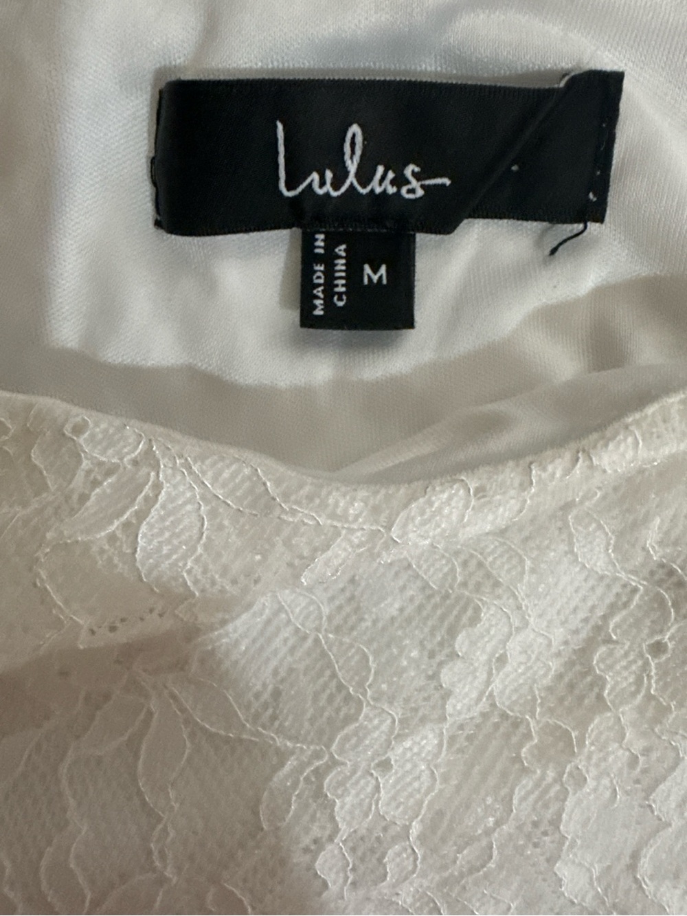 Lulu's White Strapless Lace Mermaid Midi Dress - Picture 4 of 6